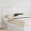Berkfield Headboard with Headboard Gloss White 150 cm Engineered wood 1