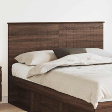 Berkfield Headboard with Headboard Brown Oak 140 cm Engineered wood