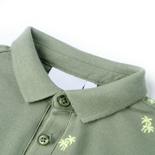 Kids' Polo Shirt Khaki 116 2