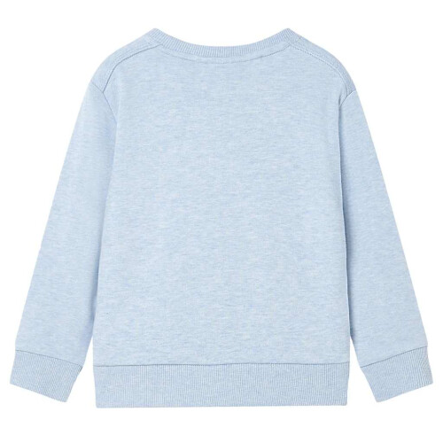 Kids' Sweatshirt Soft Blue Melange 104 1