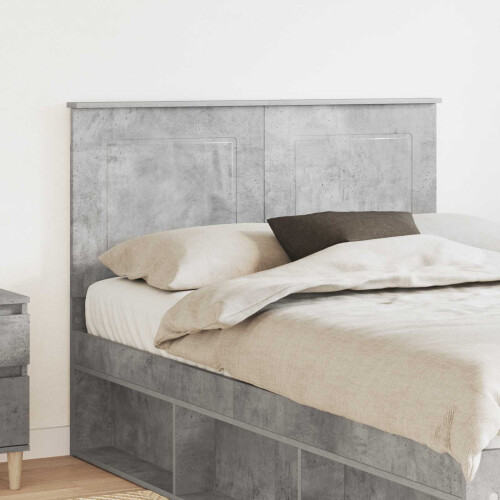 Berkfield Headboard Concrete Grey 100 cm Engineered Wood