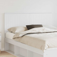 Berkfield Headboard with Headboard White 150 cm Engineered wood