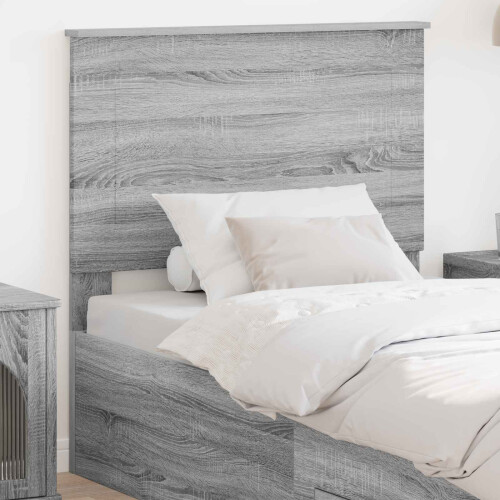 Berkfield Headboard Grey Sonoma 100 cm Engineered Wood