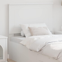 Berkfield Headboard White 100 cm Engineered Wood