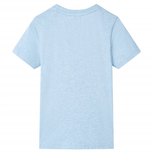 Kids' T-shirt Soft Blue Melange 104 1