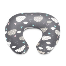 Breathable Nursing Pillow Cover Removable U Shape Slipcover for 6‑12 Months Baby Feeding Moms