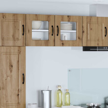 Berkfield Dishwasher Panel Kalmar Artisan Oak 40 x 31 x 40 cm