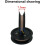 Occus OEM 1002 Ceramic core Plastic guide wheel pulley  (Color: plastic, Specification: 30mm) 3