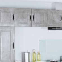 Berkfield Dishwasher Panel Kalmar 2 pcs Concrete Grey 40 x 31 x 40 cm