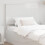 Berkfield Headboard with Headboard Gloss White 100 cm Engineered wood 1