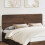 Berkfield Headboard Brown Oak Engineered wood 1