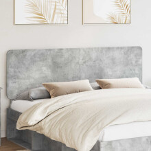 Berkfield Headboard Concrete Grey Engineered wood