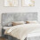 Berkfield Headboard Concrete Grey Engineered wood 1