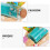 Fish Tank Ornament Resin Dolphin Statue Assorted Color 1pack 5