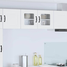 Berkfield Dishwasher Panel Kalmar White 80 x 31 x 40 cm Engineered Wood