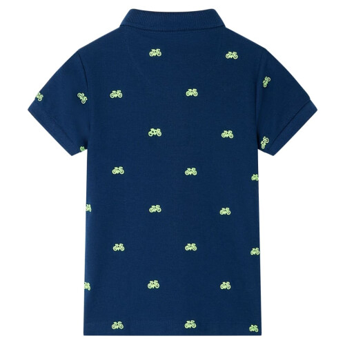 Kids' Polo Shirt Navy 104 1