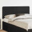 Berkfield Headboard Black Oak Engineered wood 1
