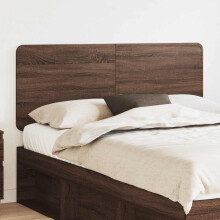 Berkfield Headboard Brown Oak Engineered wood