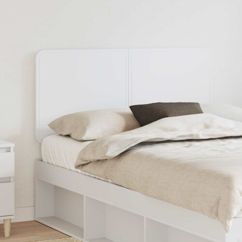 Berkfield Headboard White Engineered wood