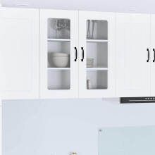 Berkfield Dishwasher Panel Kalmar White 80 x 31 x 80 cm Engineered Wood
