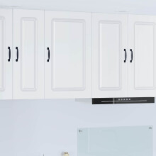 Berkfield Dishwasher Panel Kalmar White 50 x 31 x 80 cm Engineered Wood