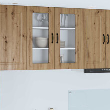 Berkfield Dishwasher Panel Kalmar Artisan Oak 80 x 31 x 80 cm