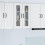 Berkfield Dishwasher Panel Kalmar High Gloss White 60 x 31 x 80 cm 1