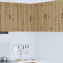 Berkfield Dishwasher Panel Kalmar Artisan Oak 57 x 57 x 80 cm