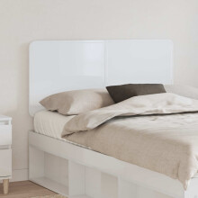 Berkfield Headboard Gloss White Engineered wood
