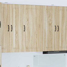 Berkfield Dishwasher Panel Kalmar Sonoma Oak 50 x 31 x 100 cm