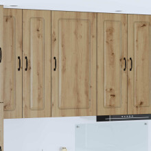 Berkfield Dishwasher Panel Kalmar Artisan Oak 50 x 31 x 100 cm