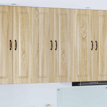 Berkfield Dishwasher Panel Kalmar Sonoma Oak 60 x 31 x 100 cm