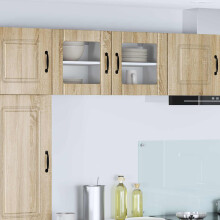 Berkfield Dishwasher Panel Lucca 2 pcs Sonoma Oak 40 x 31 x 40 cm