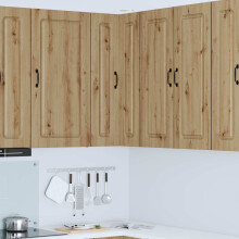 Berkfield Dishwasher Panel Kalmar Artisan Oak 57 x 57 x 100 cm