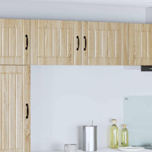 Berkfield Dishwasher Panel Lucca 2 pcs Sonoma Oak 50 x 31 x 40 cm