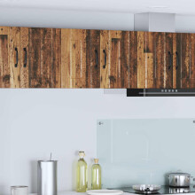 Berkfield Dishwasher Panel Lucca Old Wood 30 x 31 x 40 cm Engineered Wood