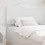 Berkfield Headboard Gloss White Engineered wood 1