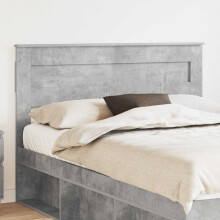 Berkfield Headboard Concrete Grey Engineered wood