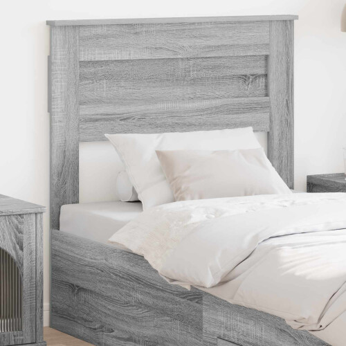 Berkfield Headboard Grey Sonoma Engineered wood