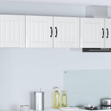 Berkfield Dishwasher Panel Lucca High Gloss White 80 x 31 x 40 cm