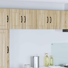 Berkfield Kitchen Wall Cabinet with Door Lucca Sonoma Oak 60 x 31 x 40 cm
