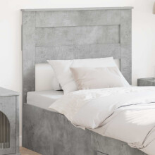 Berkfield Headboard Concrete Grey Engineered wood