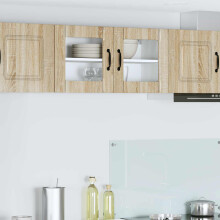 Berkfield Dishwasher Panel Lucca Sonoma Oak 80 x 31 x 40 cm