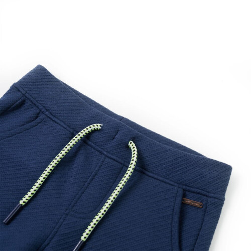 Kids' Shorts with Drawstring Dark Blue 128 2