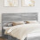 Berkfield Headboard Grey Sonoma Engineered wood 1