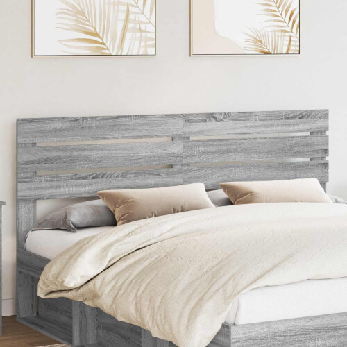 Berkfield Headboard Grey Sonoma Engineered wood
