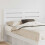 Berkfield Headboard White Engineered wood 1