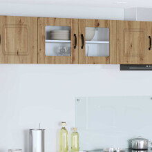 Berkfield Dishwasher Panel Lucca Artisan Oak 80 x 31 x 40 cm