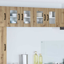 Berkfield Dishwasher Panel Lucca Artisan Oak 60 x 31 x 40 cm