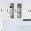 Berkfield Dishwasher Panel Lucca 2 pcs White 40 x 31 x 80 cm 1